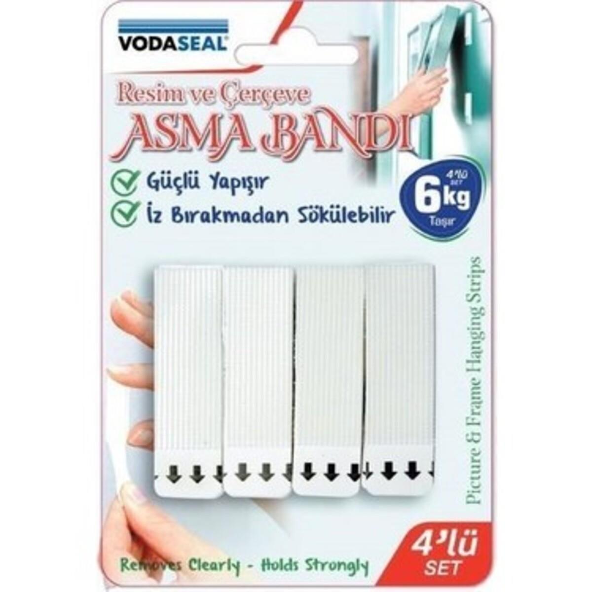 Vodaseal Resim Ve Çerçeve Asma Bandı 4 Lü Set 6 Kg