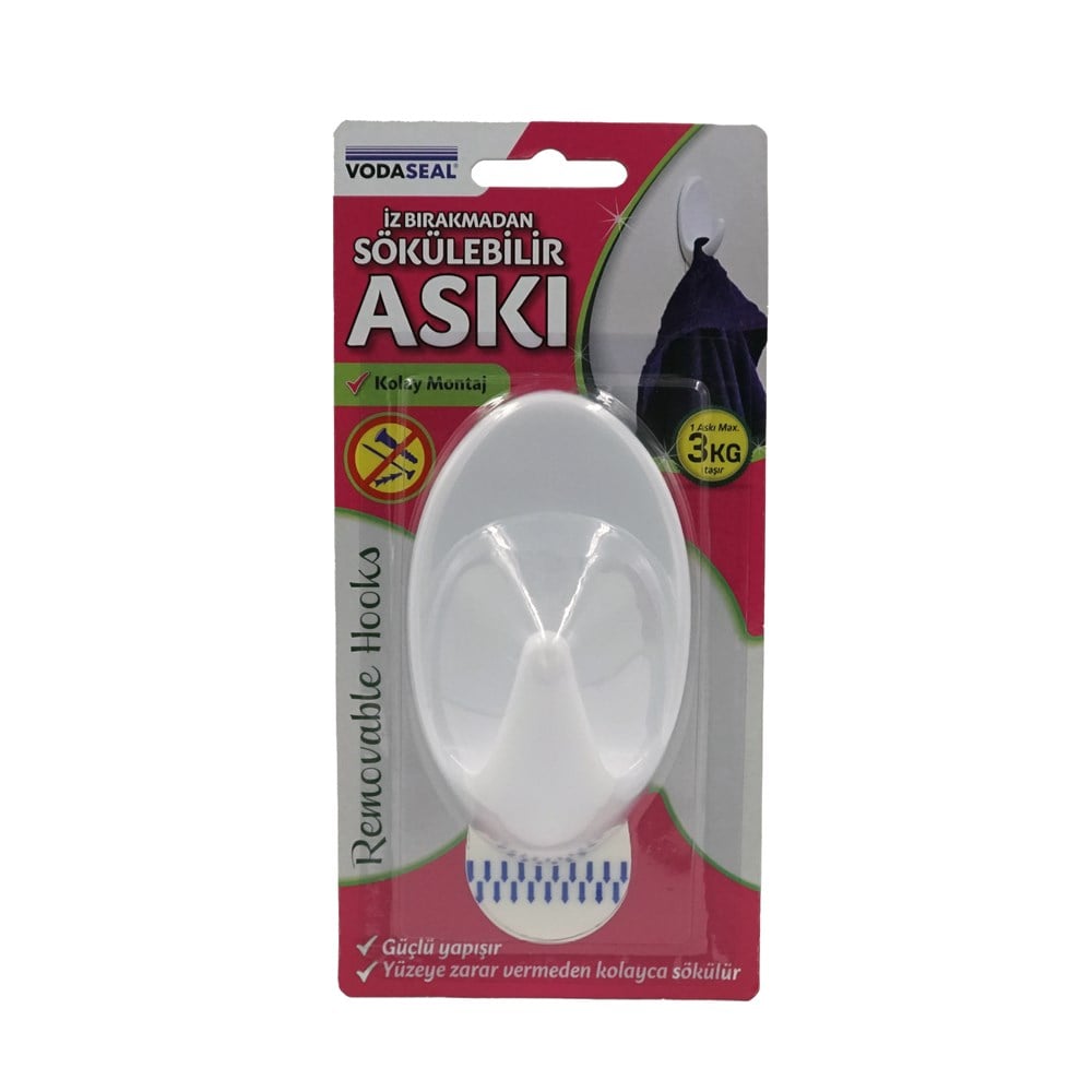 Vodeseal Tekli Beyaz İz Bırakmayan Askı Hr-18