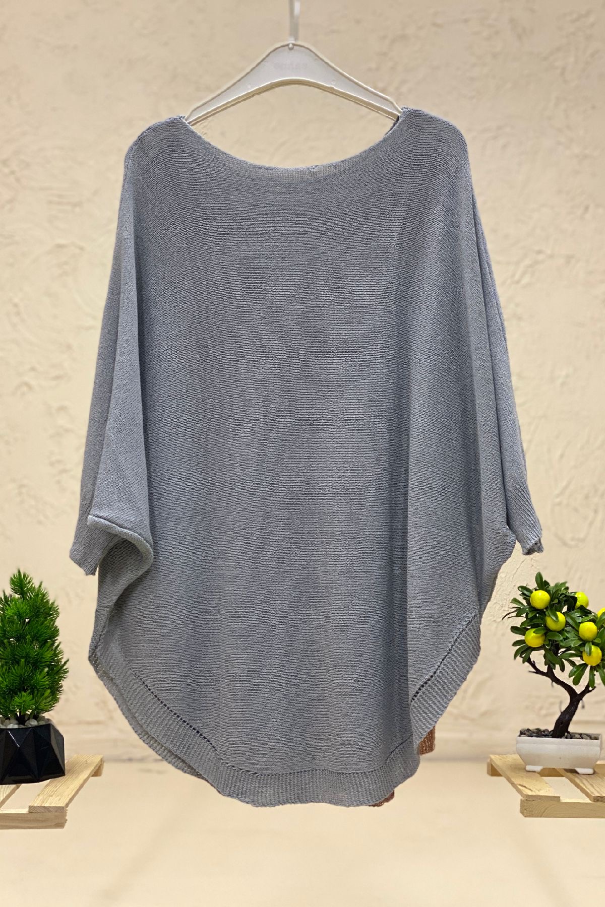 Butterfly Print Yrasa Mercerized Pocket Blouse