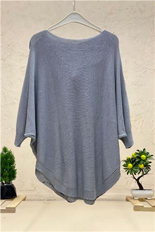 Tiger Print Bat Mercerized Blouse