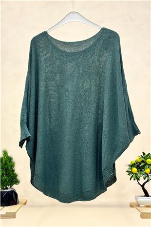 Kaplan Baskı Yarasa Merserize Bluz