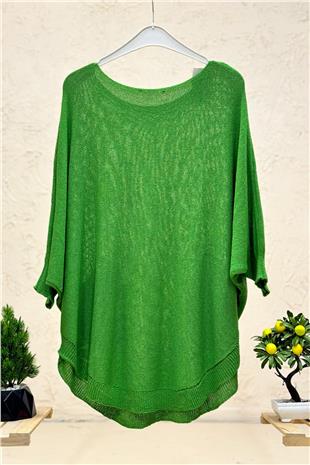 Kaplan Baskı Yarasa Merserize Bluz