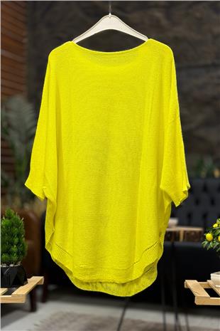 Kaplan Baskı Yarasa Merserize Bluz