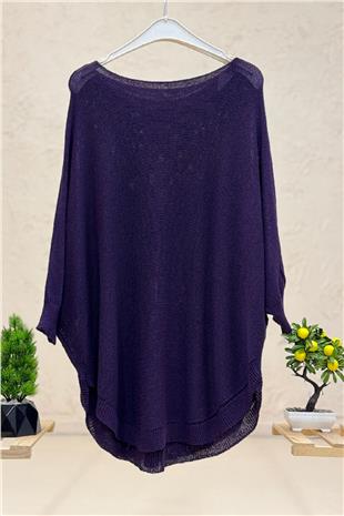 Tiger Print Bat Mercerized Blouse