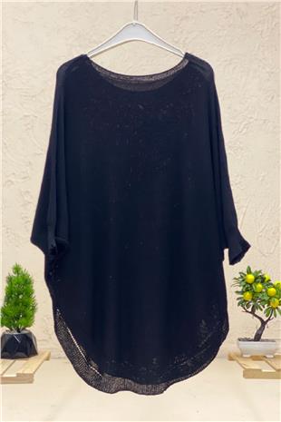 Cat and Bicycle Print Bat Mercerized Blouse