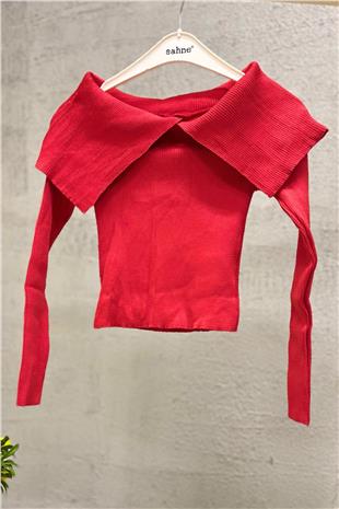 Handkerchief Collar Long Sleeve Sweater