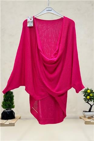 Front Double-breasted Degaje Mercerized Blouse