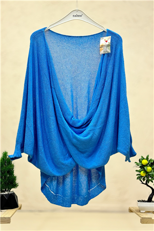 Ön Kruvaze Degaje Merserize Bluz