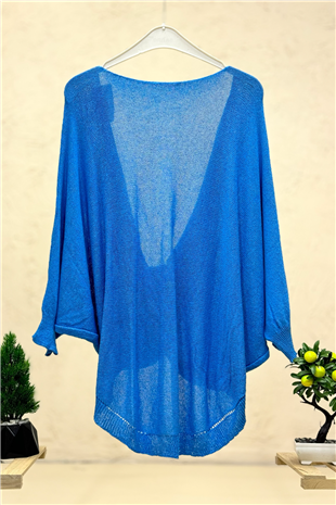 Ön Kruvaze Degaje Merserize Bluz