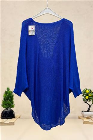 Front Double-breasted Degaje Mercerized Blouse