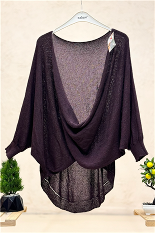 Ön Kruvaze Degaje Merserize Bluz