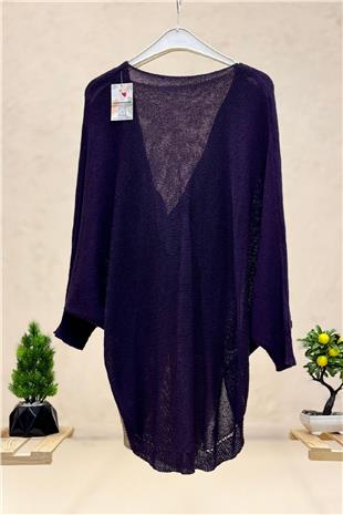 Front Double-breasted Degaje Mercerized Blouse