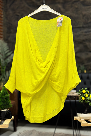 Ön Kruvaze Degaje Merserize Bluz