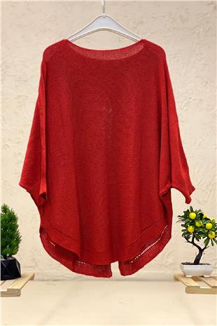 Mercerized Shabby Blouse with Open Front Pockets