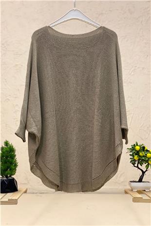 Mercerized Shabby Blouse with Open Front Pockets