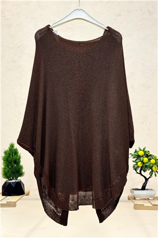 Önü Açık Ceplii Merserize Salaş Bluz