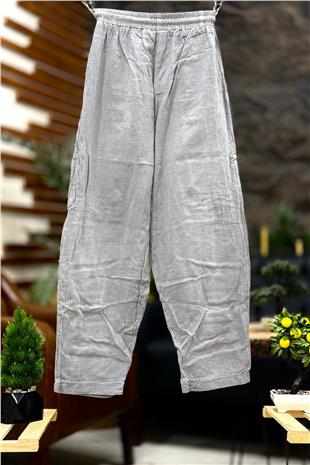 Torba Cepli Bel Lastikli Pantolon