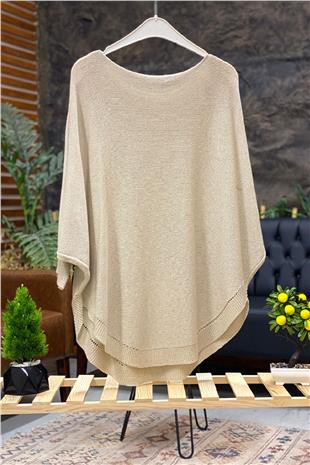 Bat Double Pocket Mercerized Tunic Blouse