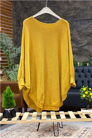 Bat Double Pocket Mercerized Tunic Blouse