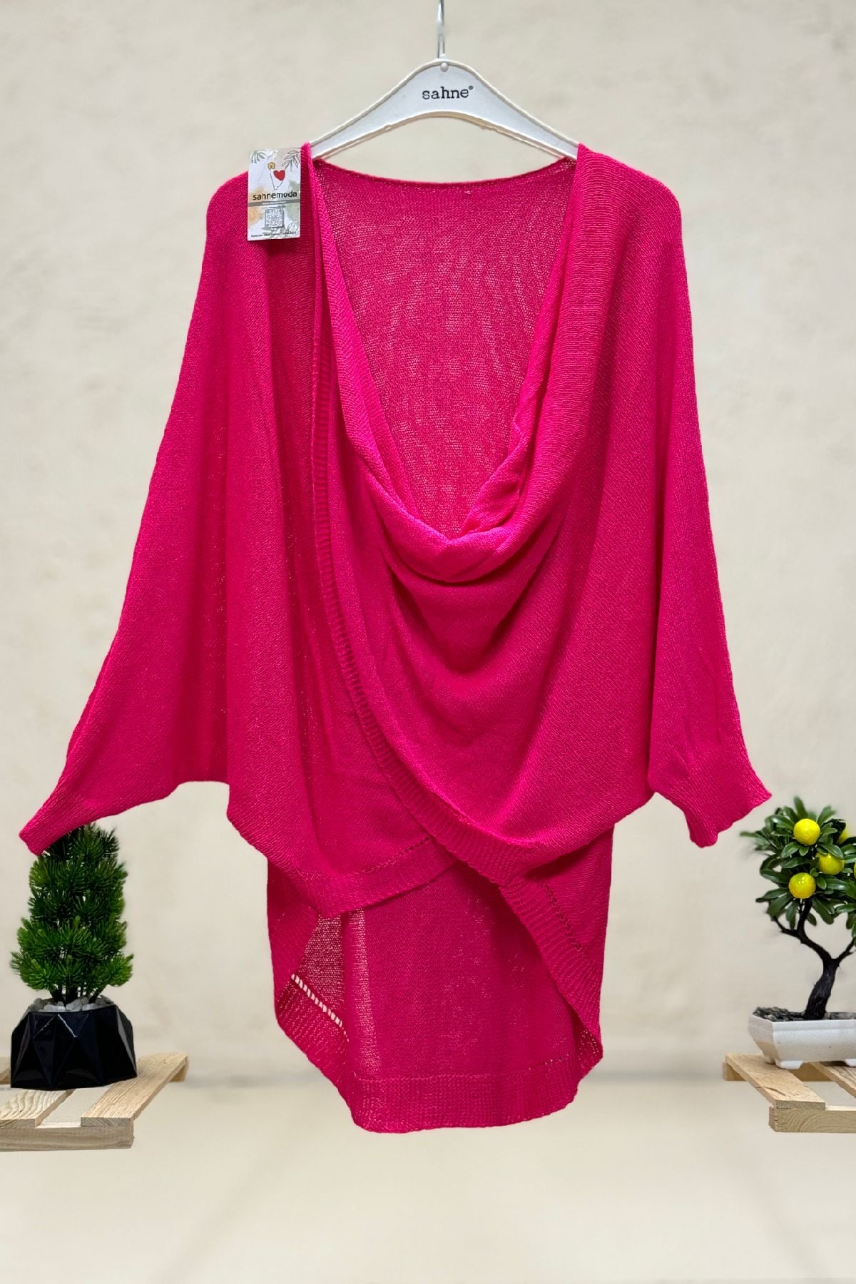 Ön Kruvaze Degaje Merserize Bluz