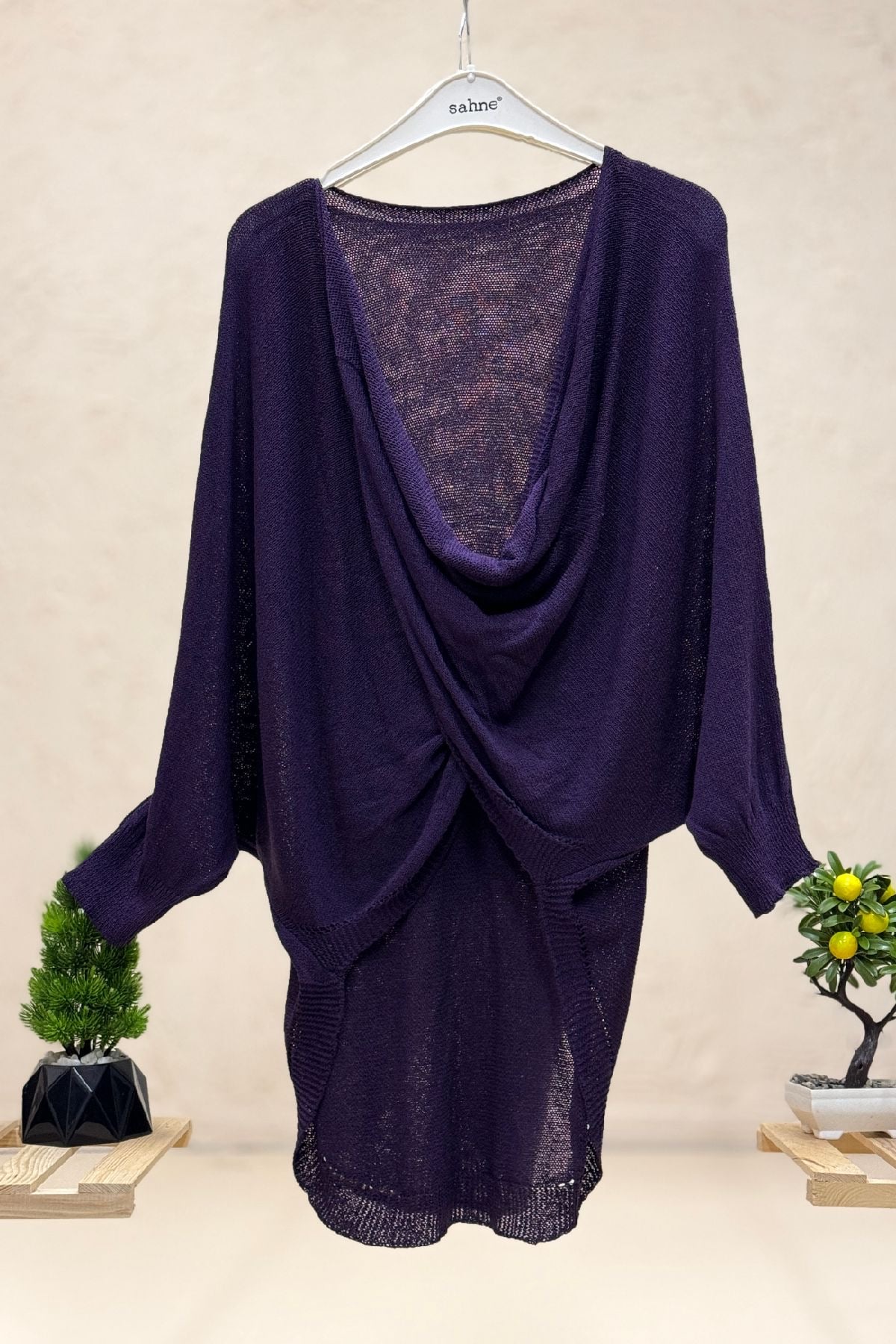 Ön Kruvaze Degaje Merserize Bluz