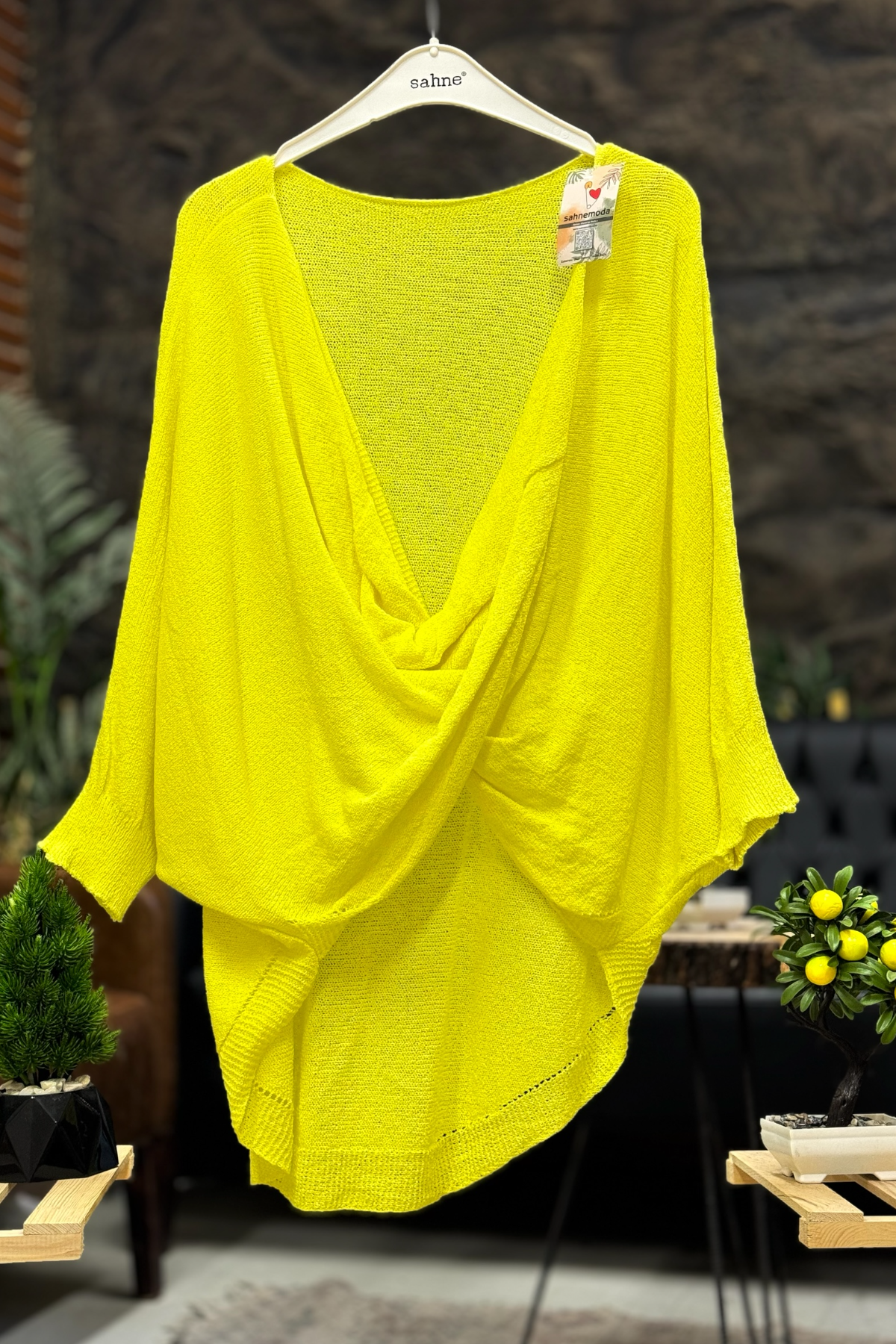 Ön Kruvaze Degaje Merserize Bluz