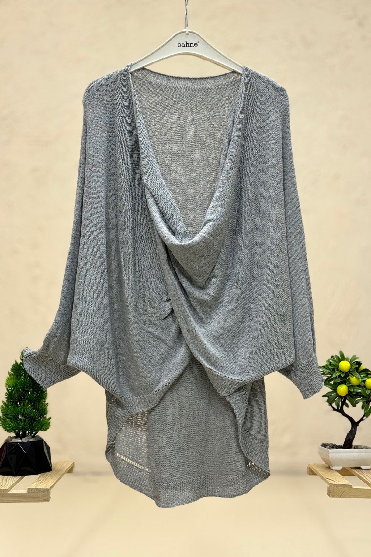 Ön Kruvaze Degaje Merserize Bluz