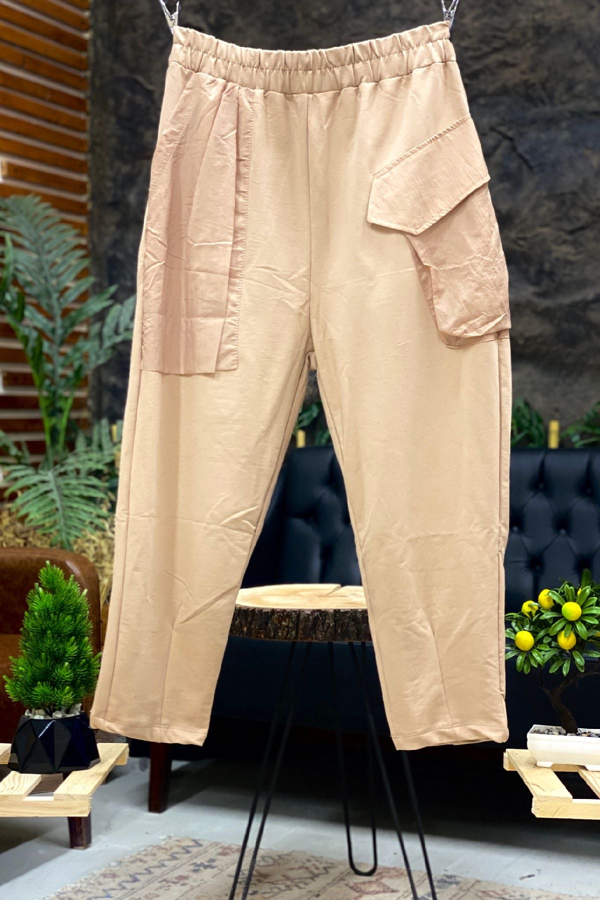 Parachute Pocket Combed Pants