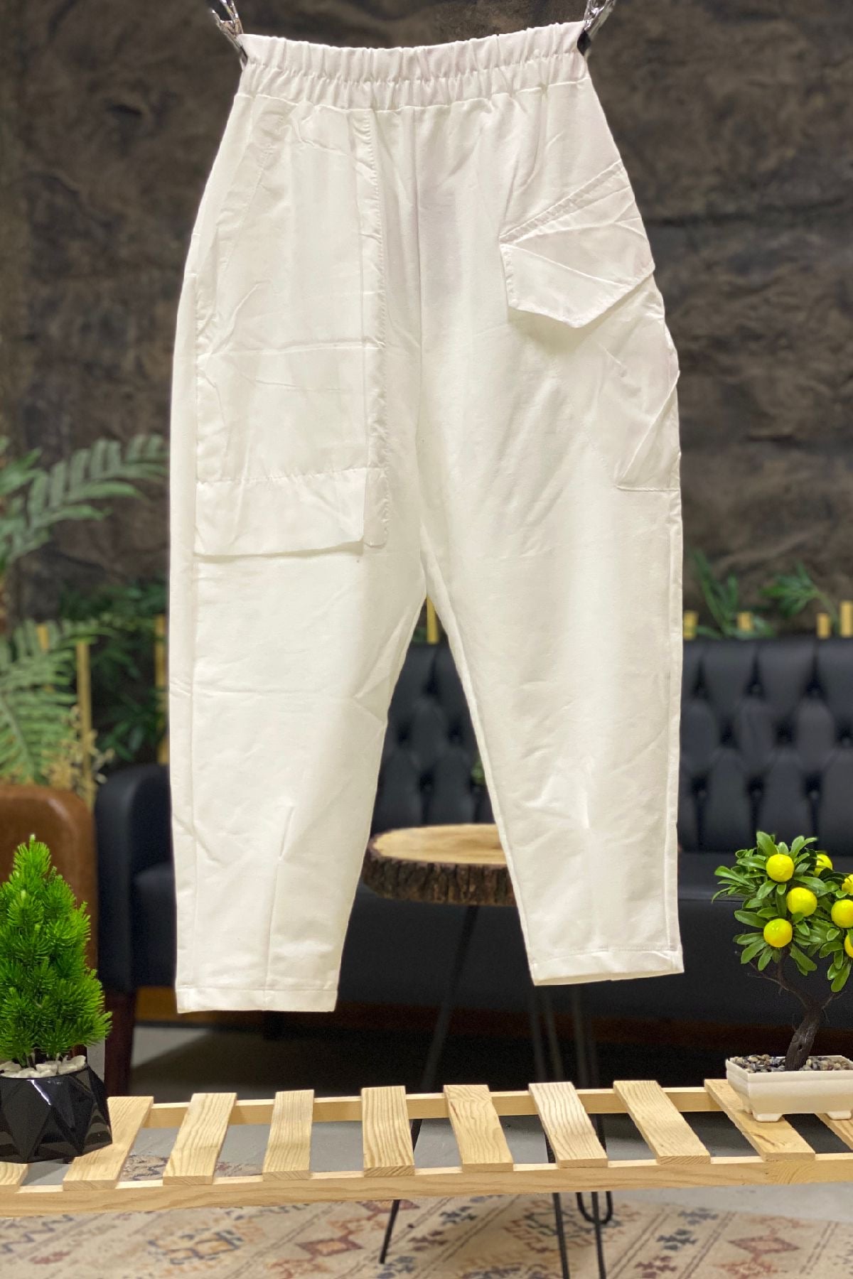 Parachute Pocket Combed Pants