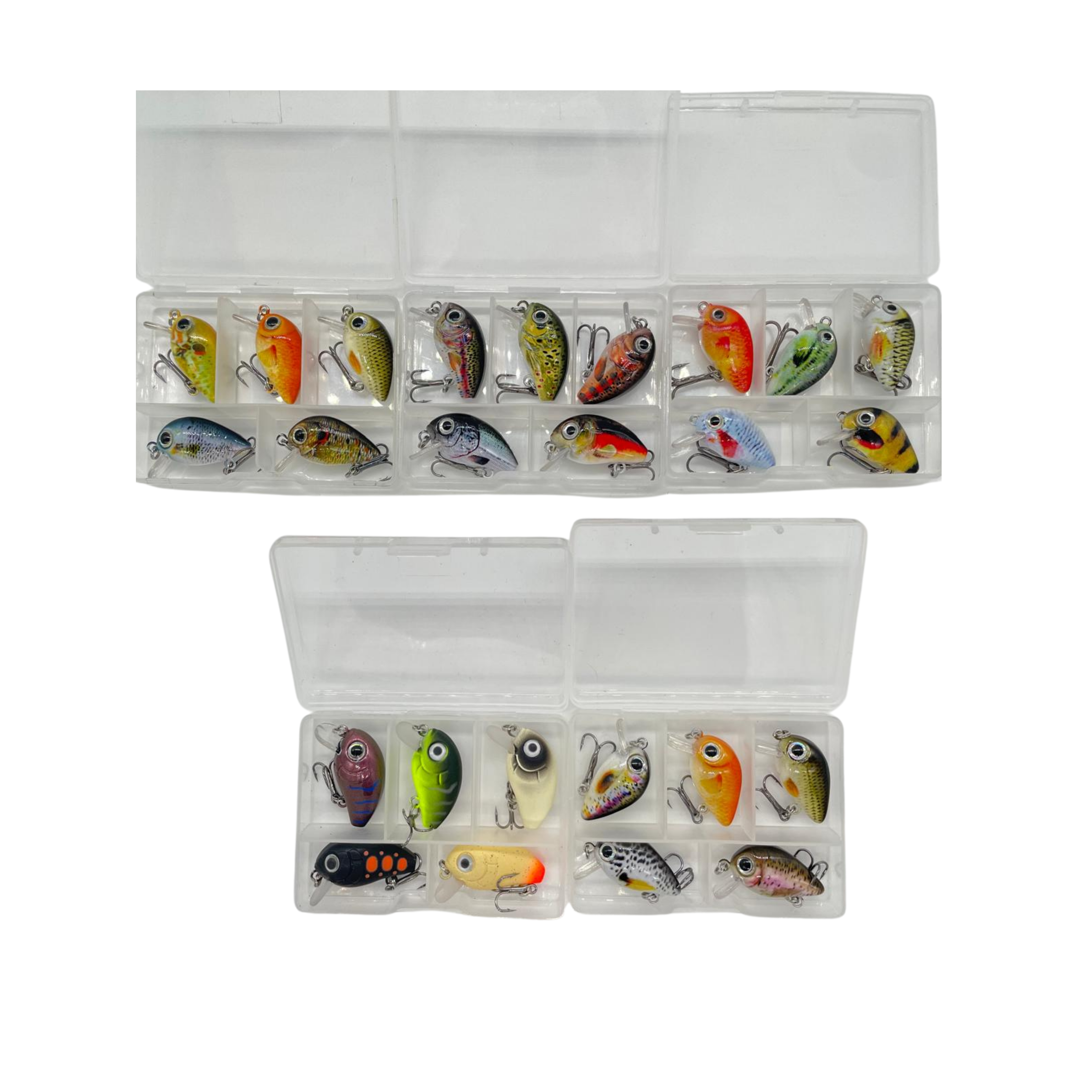 Hitpro 5'li Mini Crankbait Balık Yemi Seti  Hitpro 5'li Mini Crankbait Balık Yemi Seti – Renkli ve Gerçekçi Tasarımlar Hitpro 5'li Mini Crankbait Balık Yemi Seti – Renkli ve Gerçekçi Tasarımlar
Maket Olta Yemi