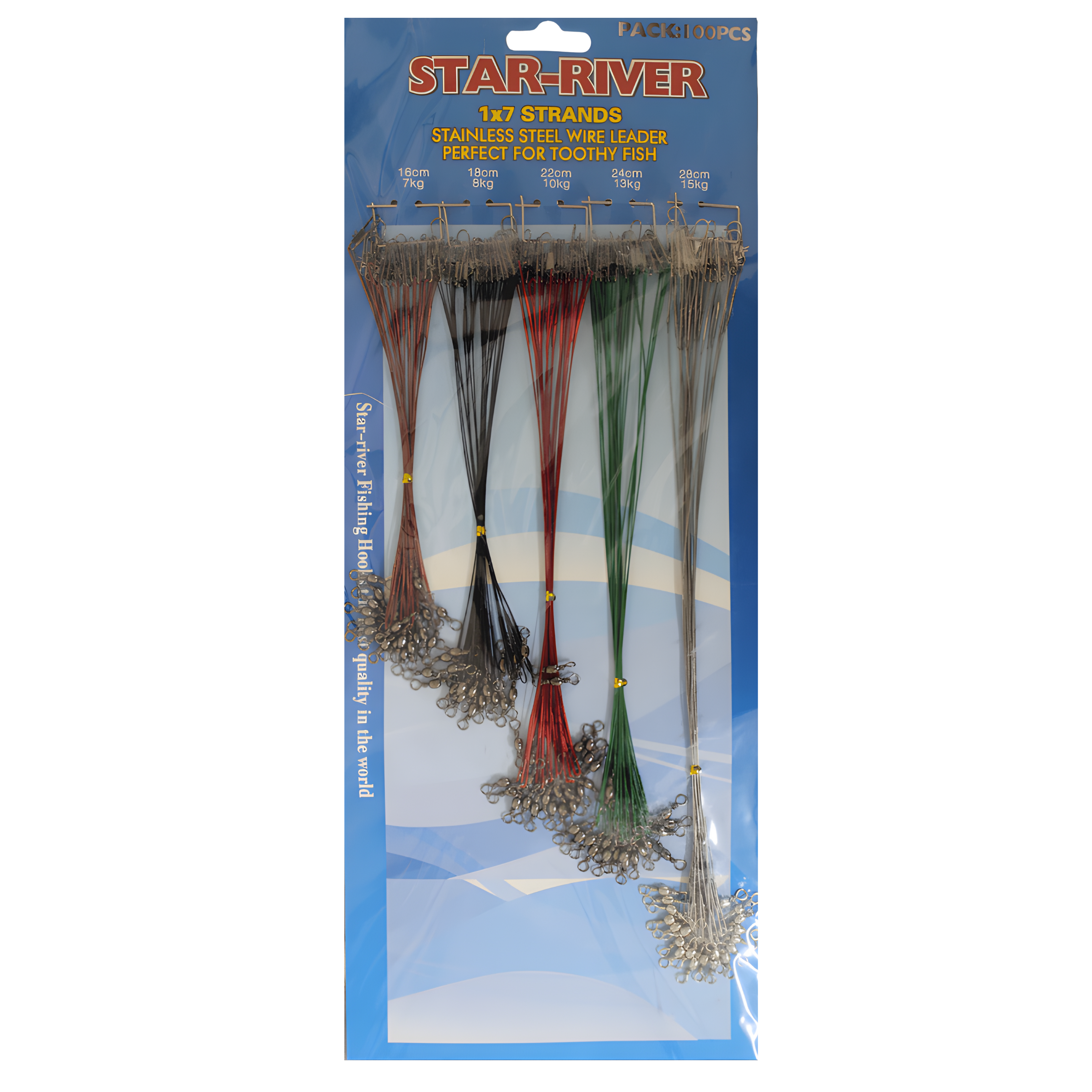 Star River 5 Boy Çelik Tel Kartela 100’lü Paket | Paslanmaz Wire Leader Set – Dişli Balıklar İçin Star River 5 Boy Çelik Tel Kartela 100'lü Paket  Star River 5 Boy Çelik Tel Kartela 100'lü Paket 
Olta Kaşığı Meps Çelik Tel