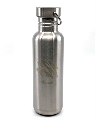 Okuma Motif Stainless Steel Water Bottle (Matara) 800 ml