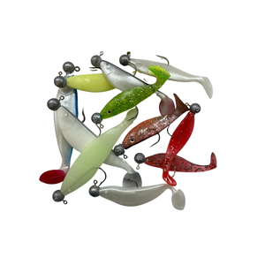 Hitpro 50’li Silikon Balık Zoka Seti | 10–12 cm 10–12 gr Yem | Profesyonel Balıkçılık Ekipmanları Hitpro Karışık 50'li Zokalı Silikon yem seti Hitpro Karışık 50'li Zokalı Silikon yem seti
Silikon Olta Yemi