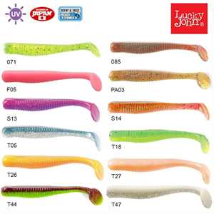 Lucky John Long John 4.2” (10.6 cm) – 6'lı Paket Silikon Yem Lucky John Long John 4.2” (10.6 cm) – 6'lı Paket Silikon Yem Lucky John Long John 4.2” (10.6 cm) – 6'lı Paket Silikon Yem
Silikon Olta Yemi