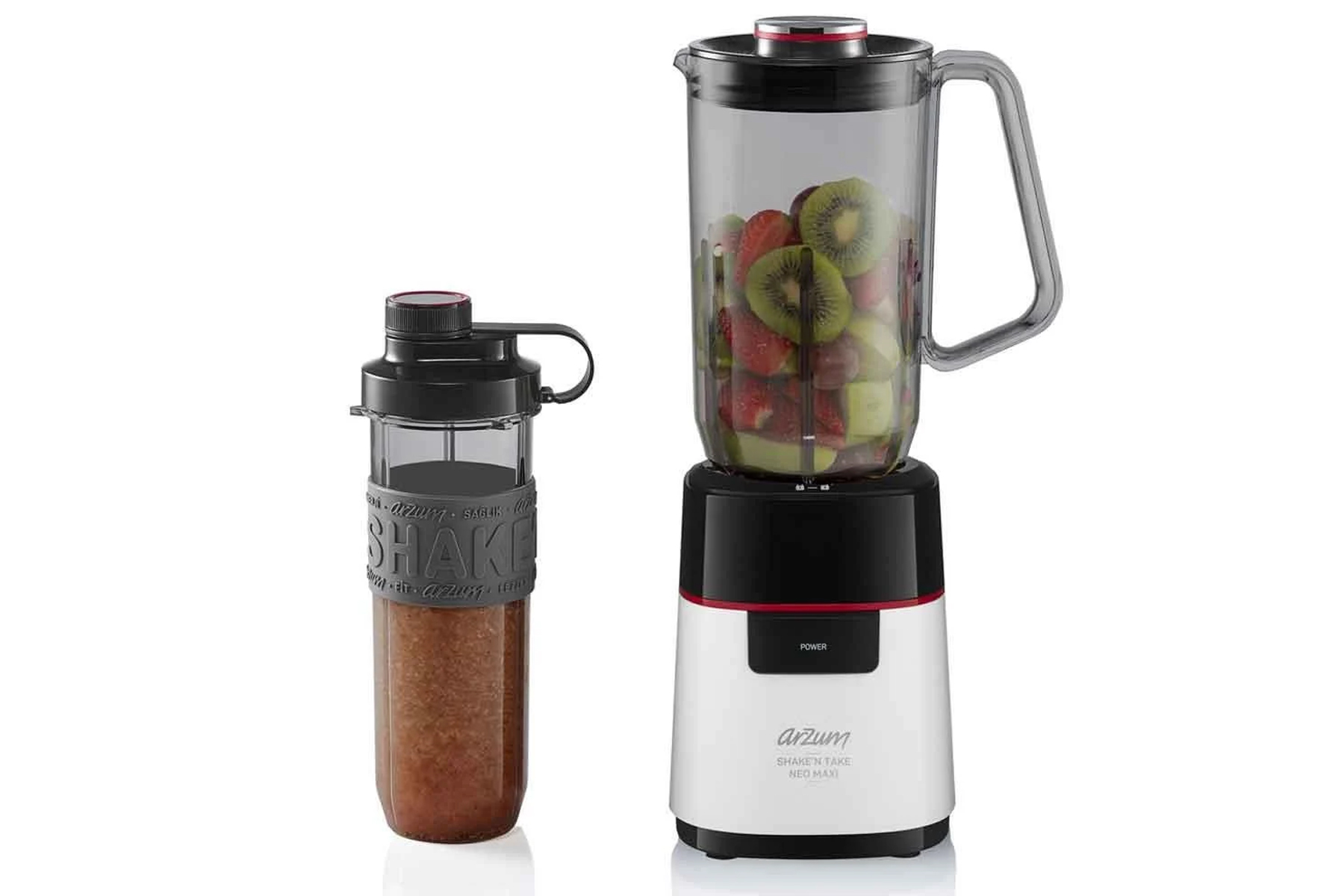 ARZUM AR 1174 BEYAZ SHAKE N TAKE NEO MAXI SURAHI BLENDER