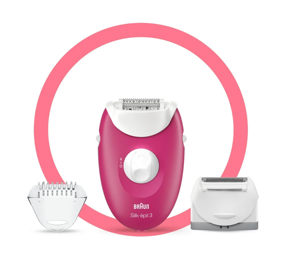 BRAUN SE3410 RBY BOX MN EPILASYON