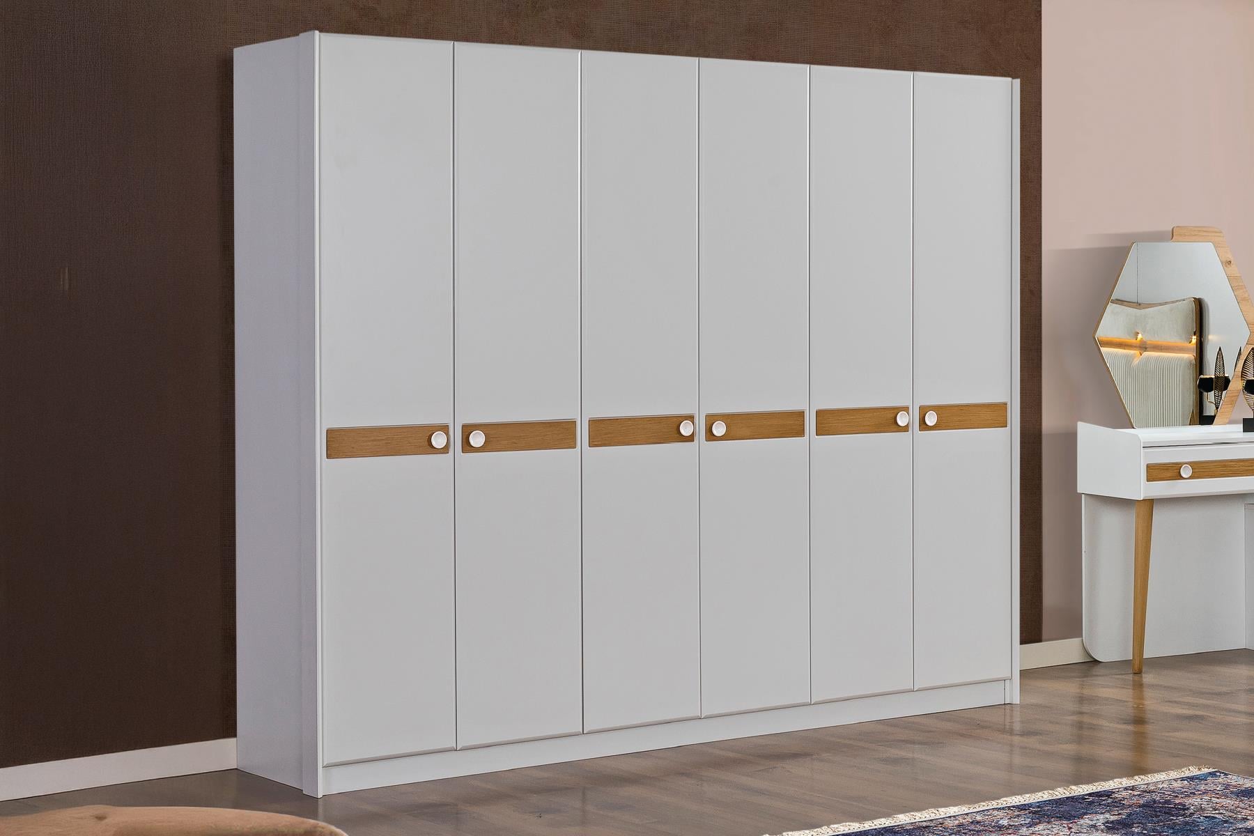 DARDASON M230 IPEK 6 KAPILI DOLAP AYNALI