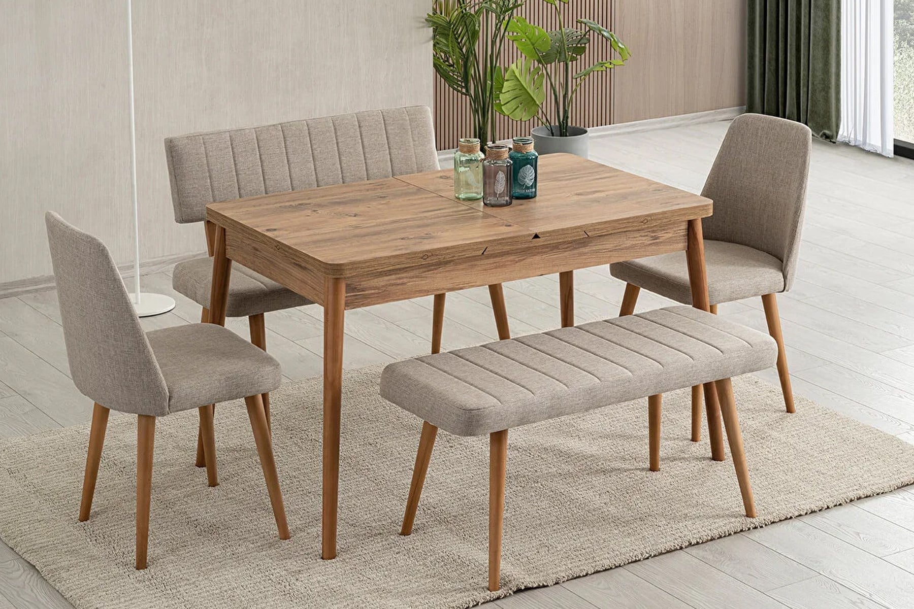 EVISSA MS612 75X120 KELEBEK MASA TAKIMI