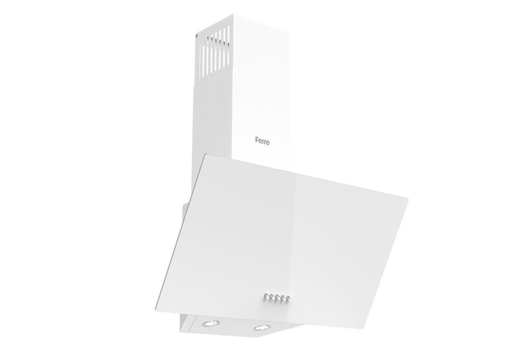 FERRE D087 60 CM ACILI TEK CAMLI BEYAZ DAVLUMBAZ