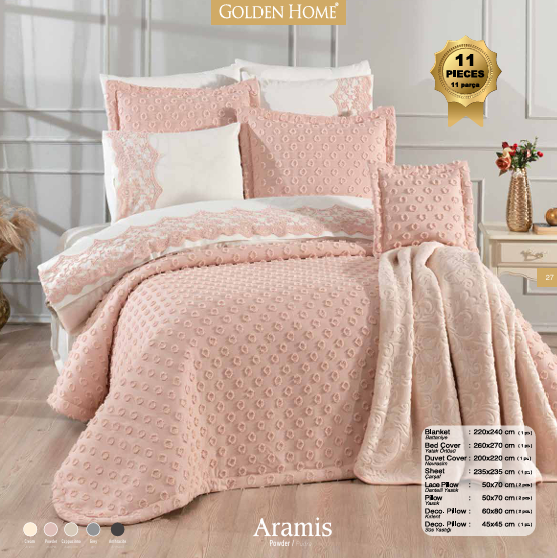 GOLDEN HOME ARAMIS FULL SET PUDRA