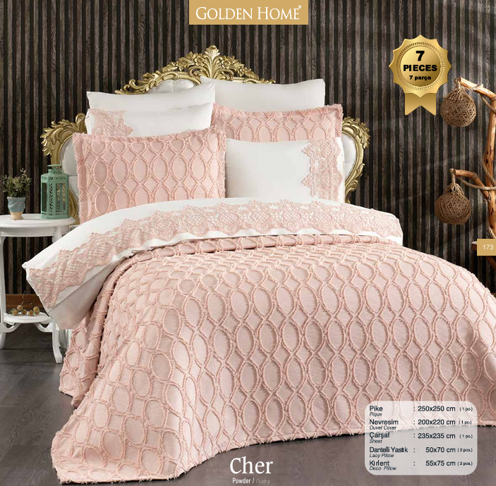 GOLDEN HOME CHER GELIN SETI PUDRA