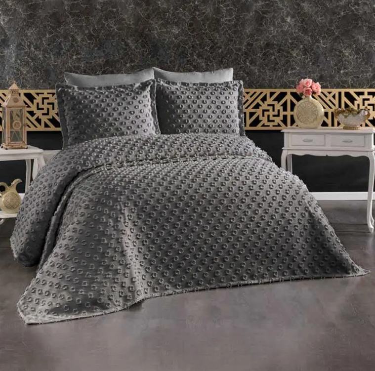 GOLDEN HOME DORA TEK KISILIK PIKE TAKIMI ANTRASIT