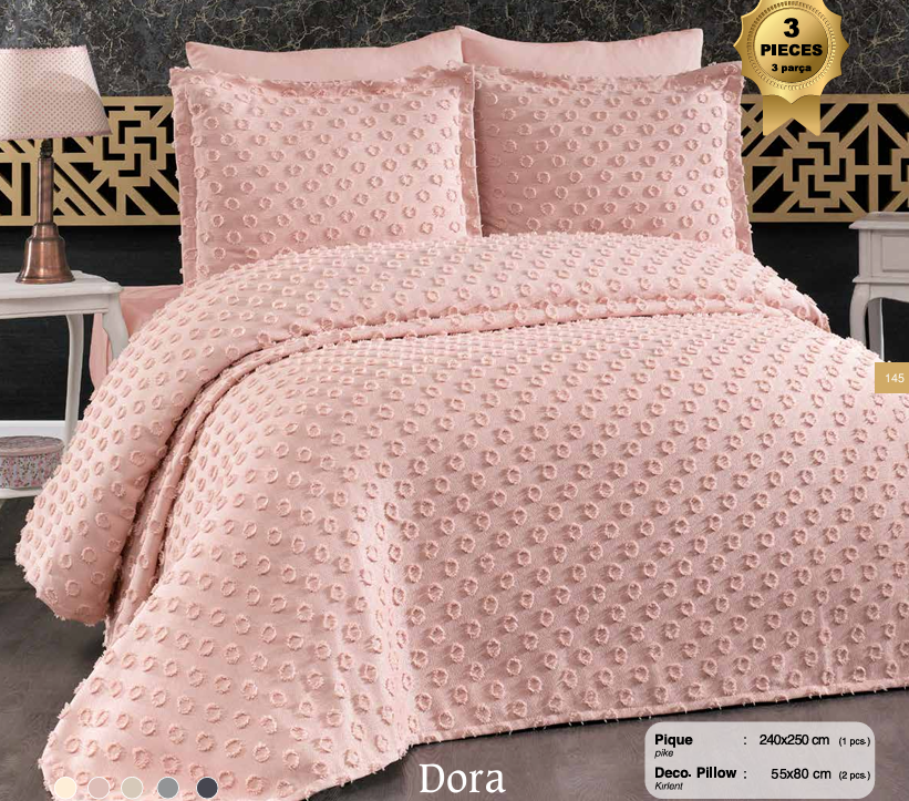 GOLDEN HOME DORA TEK KISILIK PIKE TAKIMI PUDRA