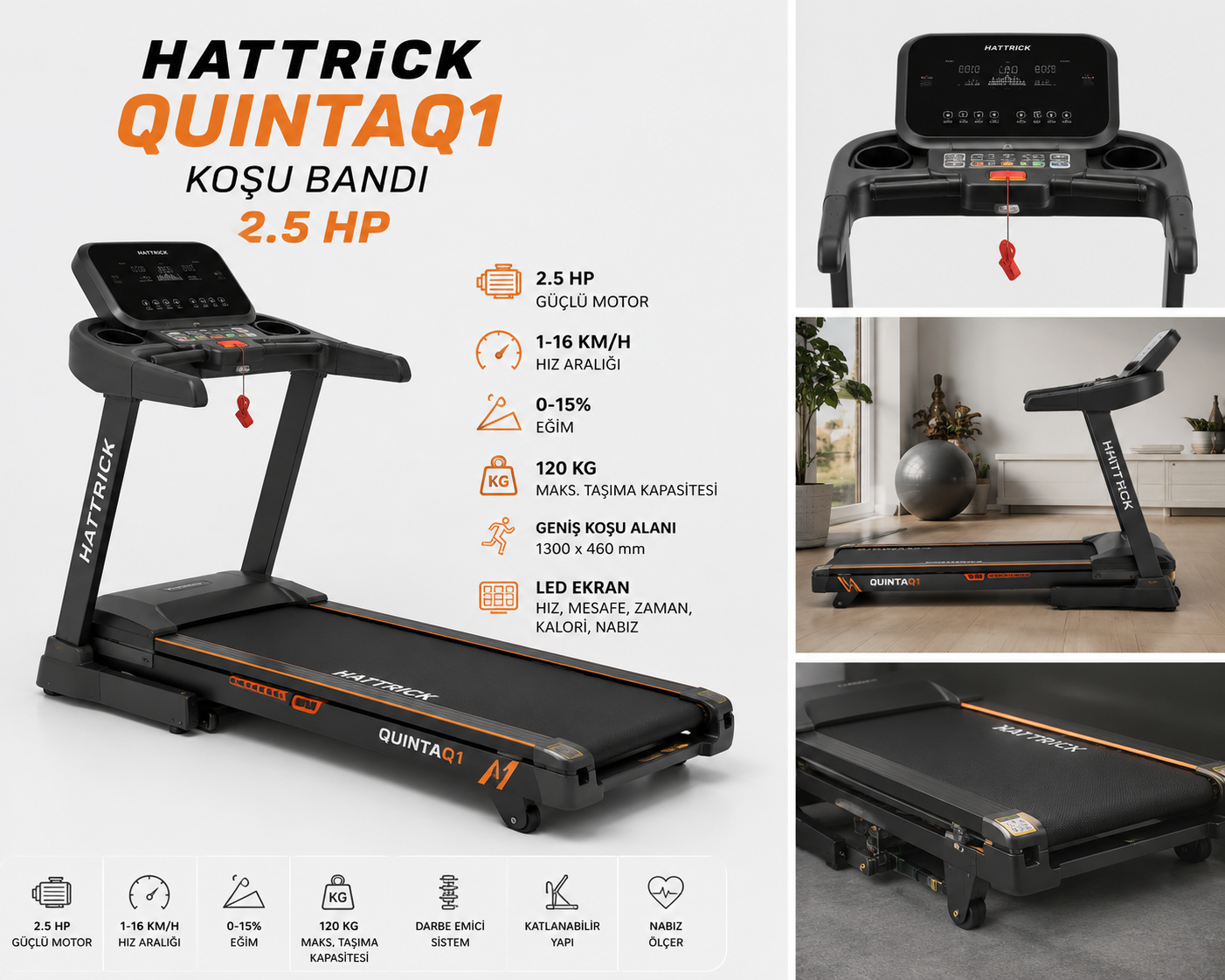 HATTRICK QUINTAQ1 KOSU BANDI 2.5 HP