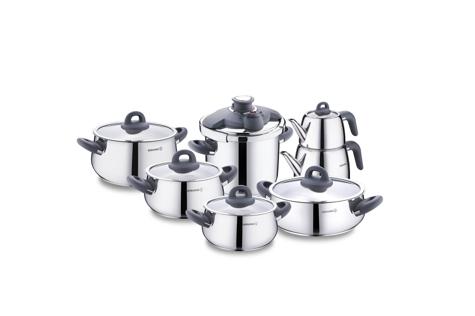 KORKMAZ A1756-03 BELLA FUME 14 PARCA HIPER SET