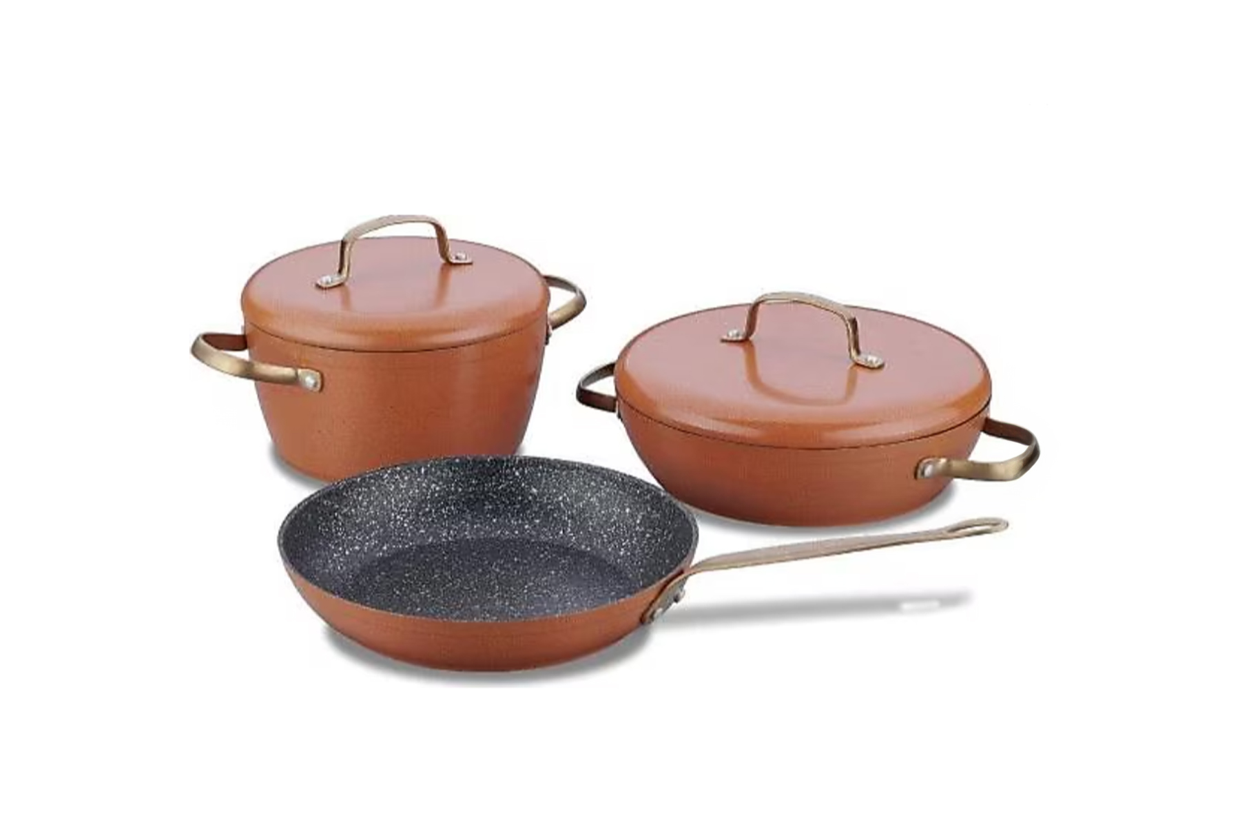 KORKMAZ A2607 VINTAGE 5 PARCA TENCERE SETI