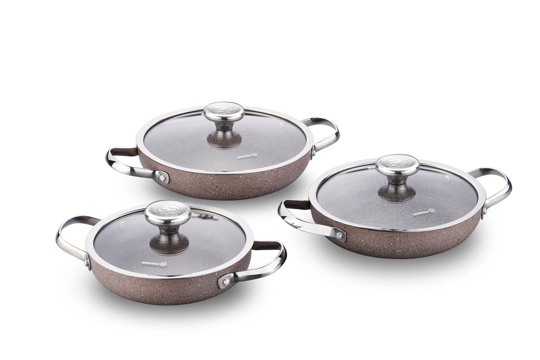 KORKMAZ A2920 BROWNI 6 PARCA OMLET SET
