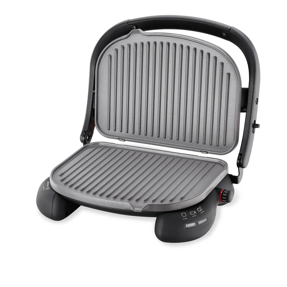 KORKMAZ A324-10 CASTRON TOST MAKINESI  SIYAH/SIYAH