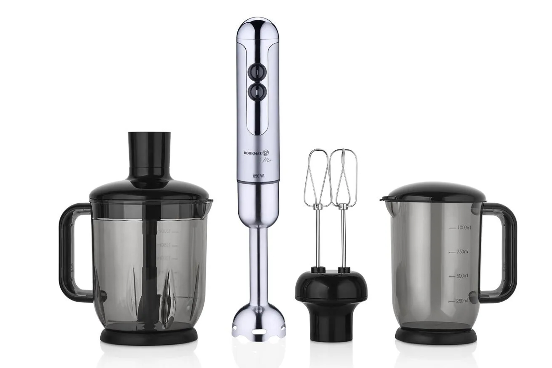 KORKMAZ A447-16 MIA MEGA BLENDER SET INOX KROM