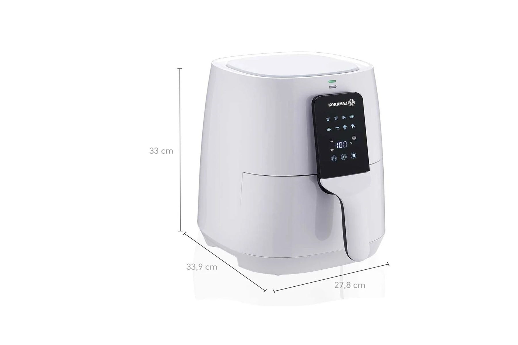 KORKMAZ A886 AIR PRO AIRFRYER FRITOZ 4 LT.1500 W